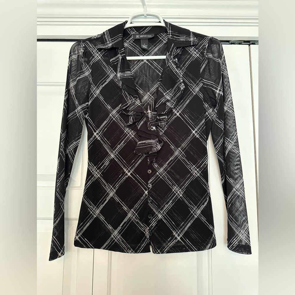 INC petite blouse